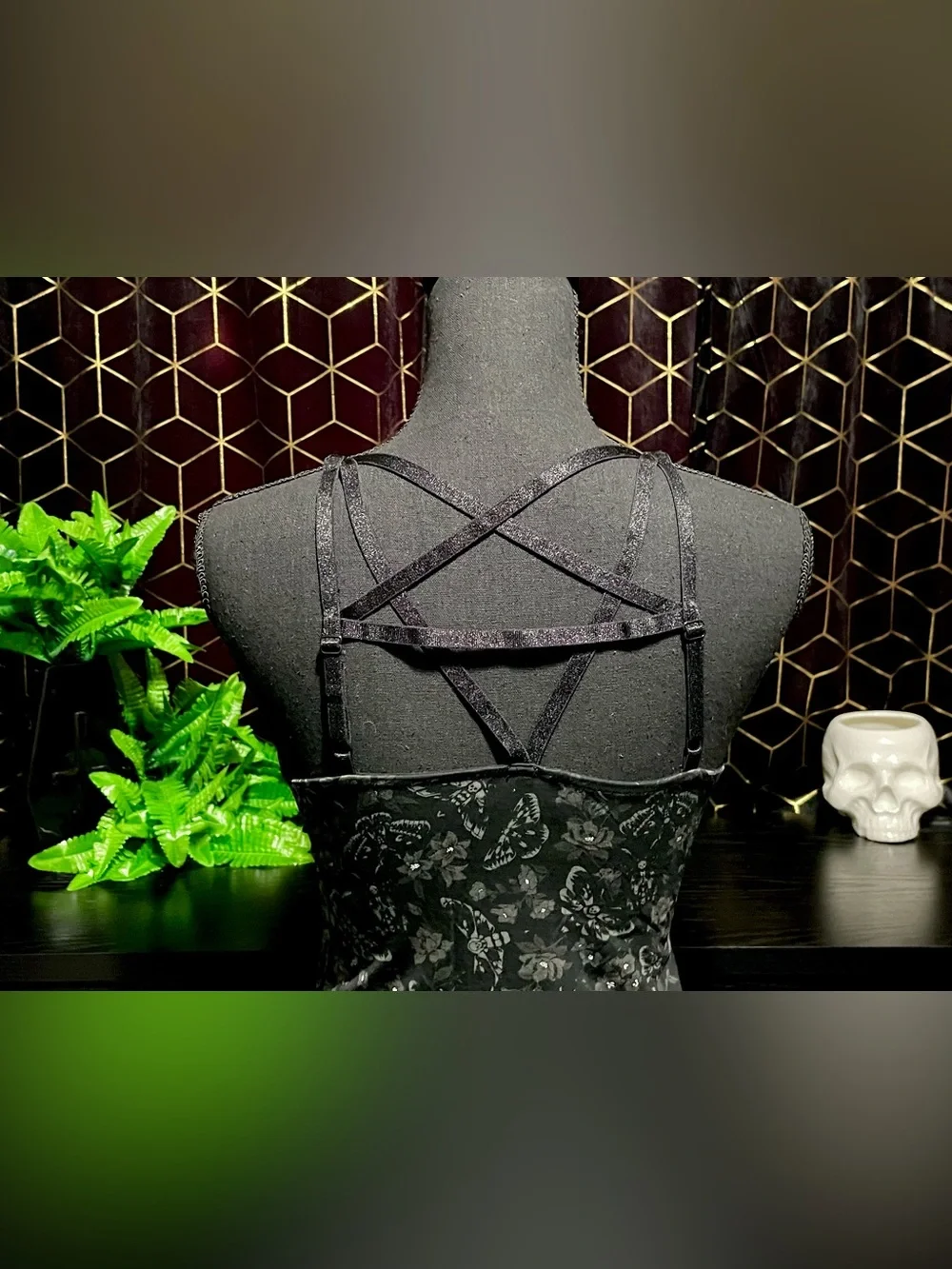 Killstar Moth & Thorn Pajama Set